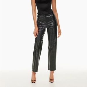 New with tags Melina Snakeskin faux leather pant